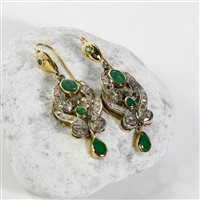 Orecchini Goldside Donna in Oro Smeraldo 5.6 Ct 82120634 - 82120634
